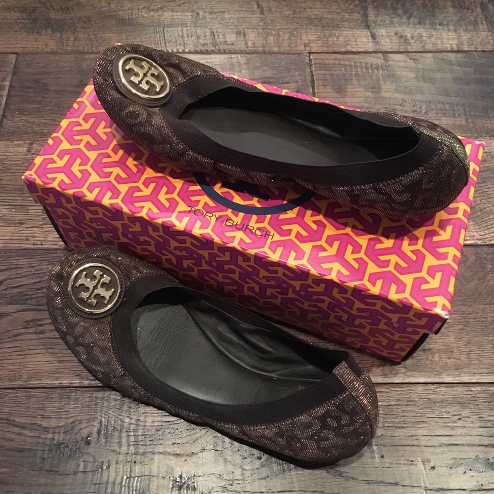 Tory Burch size 9.5 Caroline leopards 🐆 flats 💕
